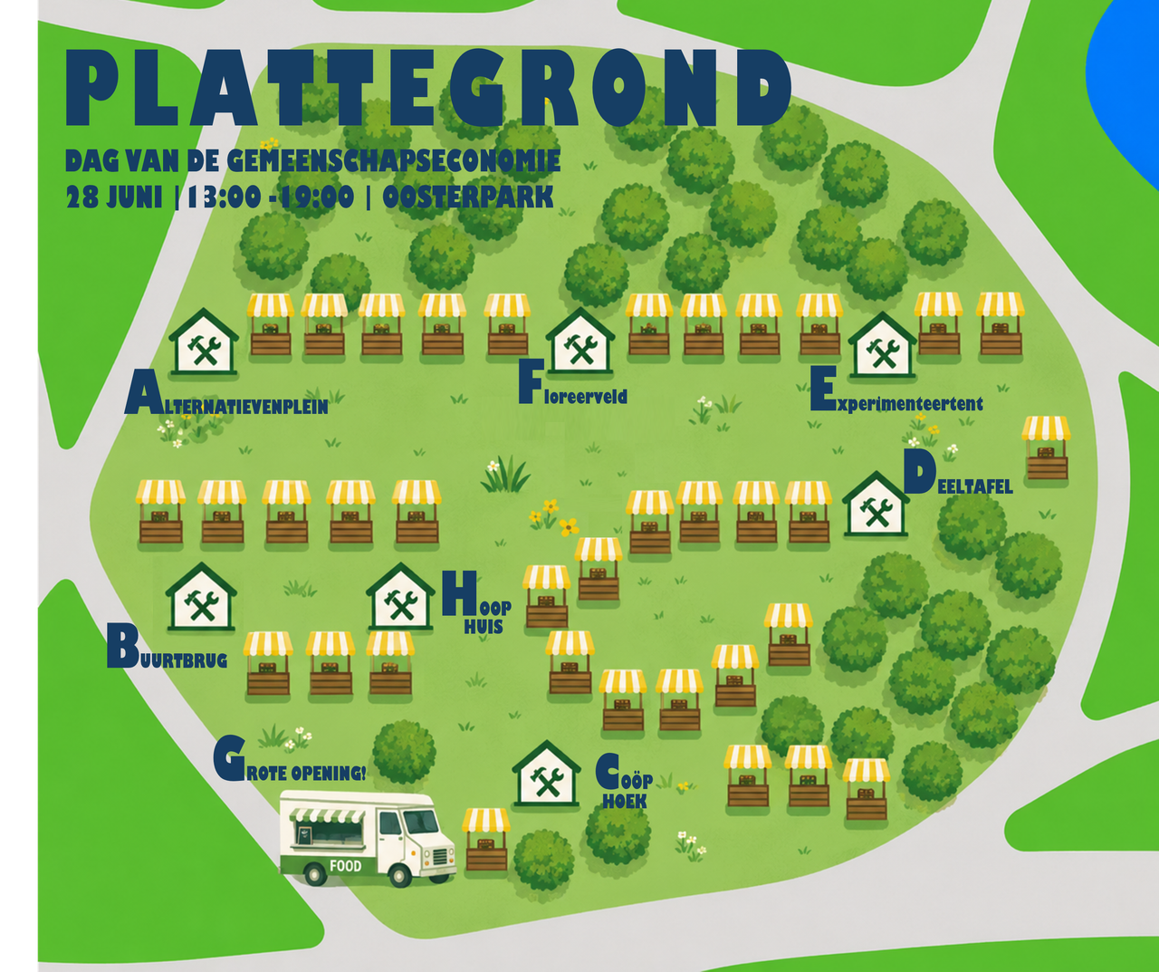 Plattegrond Dag van de Gemeenschapseconomie