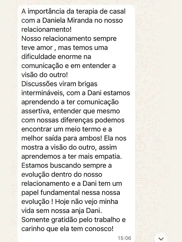 Depoimento 1