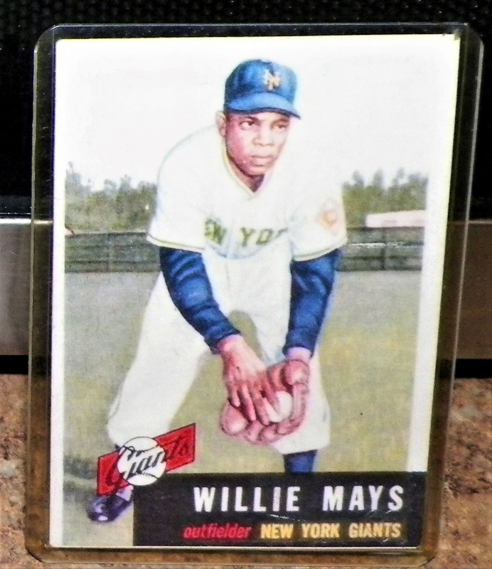 COLLECTIBLE CARDS WILLIE MAYS #244 1A_AA