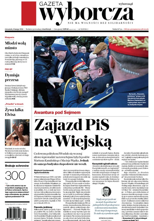 Gazeta Wyborcza 08.02.2024