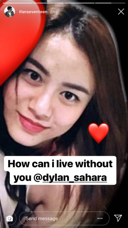 Unggahan Instagram Story Ifan Seventeen, Selasa (25/12/2018)