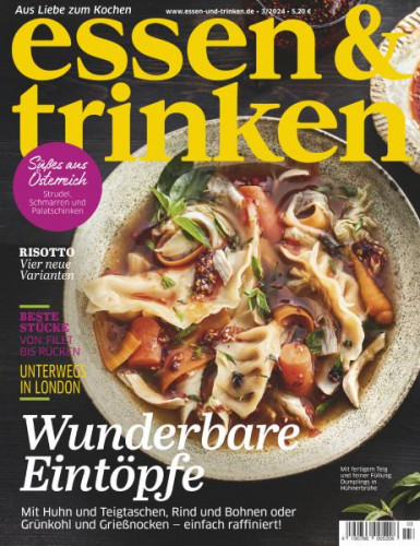 Cover: Essen und Trinken Magazin März No 03 2024