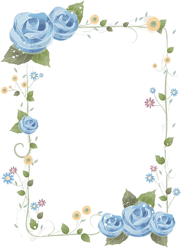 png-transparent-flower-blue-rose-frames-