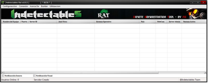 Indetectables RAT v.0.9.5