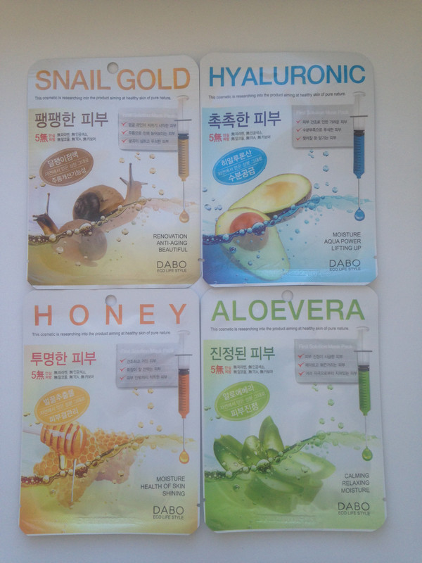 Маска для лица DABO anti-aging, aqua power, health of skin, rela