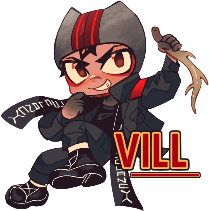 I DON ' T GO BY VILL ANYMORE | art by @cyani07