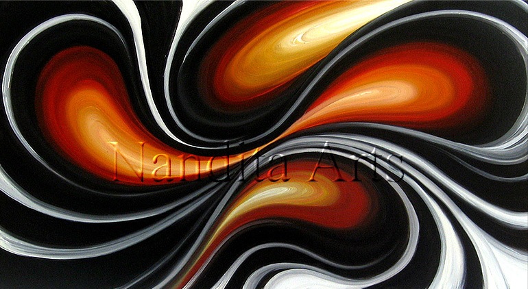 White_Heat_Abstract_Painting