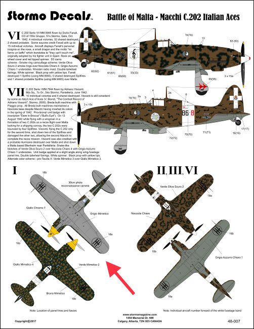 Recce Macchis, C.200 and C.202 - Page 2 - Aircraft WWII