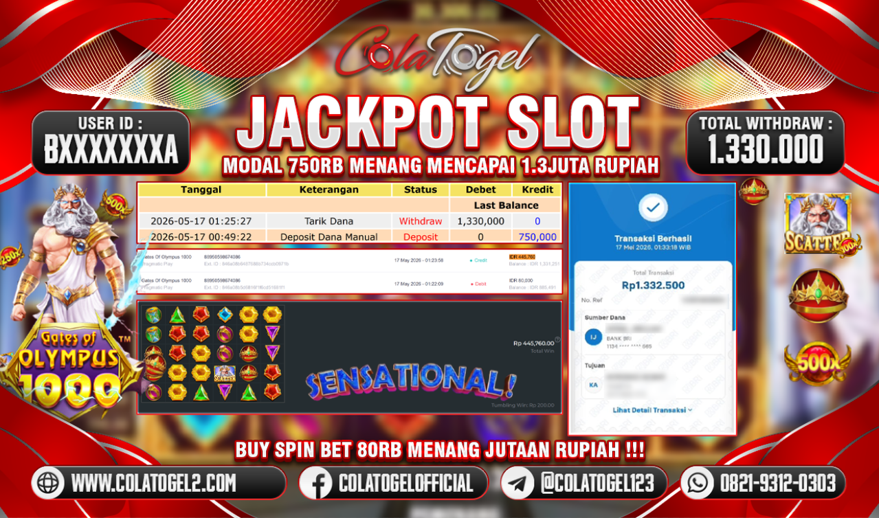 JACKPOT SLOT GACOR!!