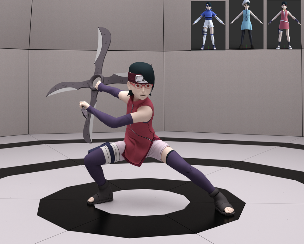 Uchiha Sarada for G8F and G8.1F