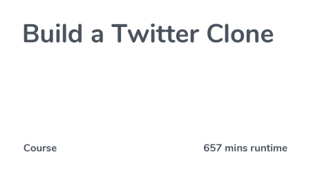 Codecourse - Build a Twitter Clone