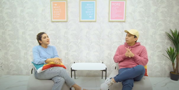 Ashanty dan Raditya Dika ngobrol 