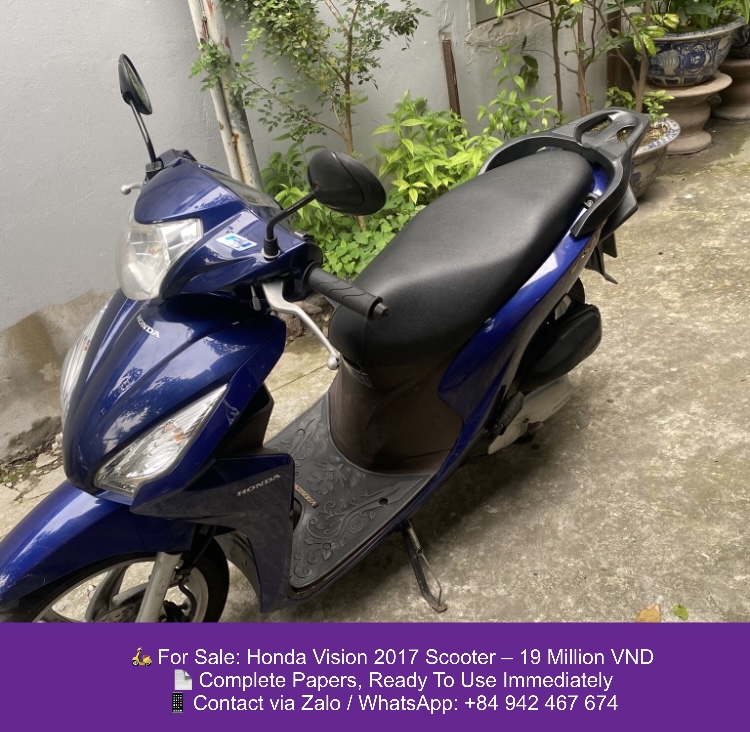 Used Honda Vision 2017 for Sale Hanoi