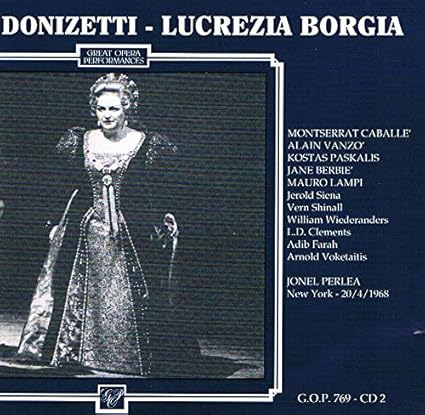 Donizetti Lucrezia Borgia Perlea