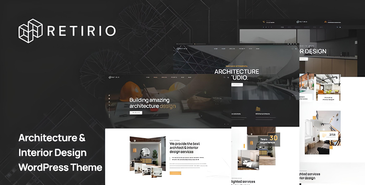 Retirio – Architecture And Interior WordPress Theme