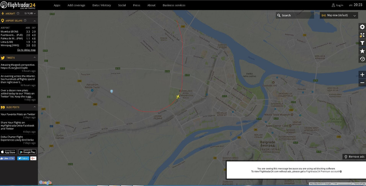 узлетње преко бежанјске косе_