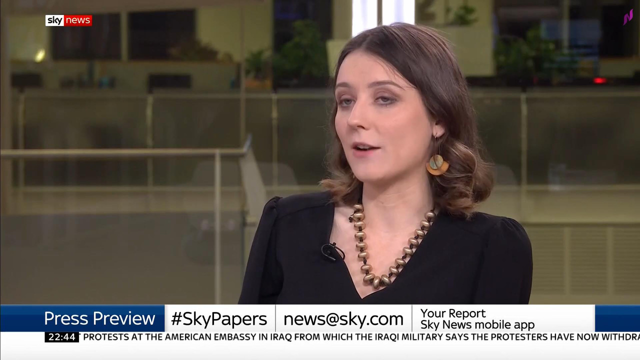 01 January - 22.00.00 - Sky News. All the latest news from Sky N