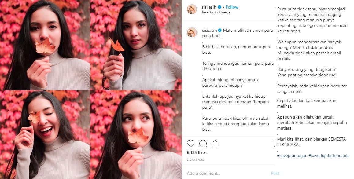 Curahan hati Sisi Asih