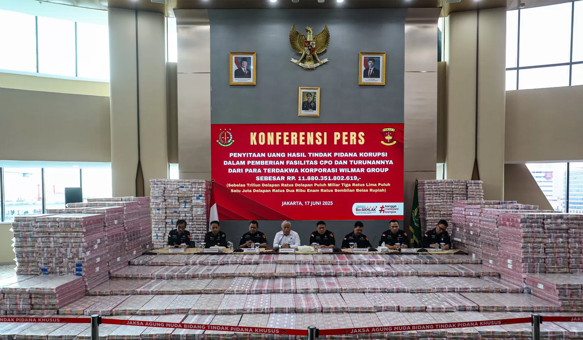 Uang Rp1,3 Triliun Disita Kejagung, Kasus Korupsi CPO Terungkap