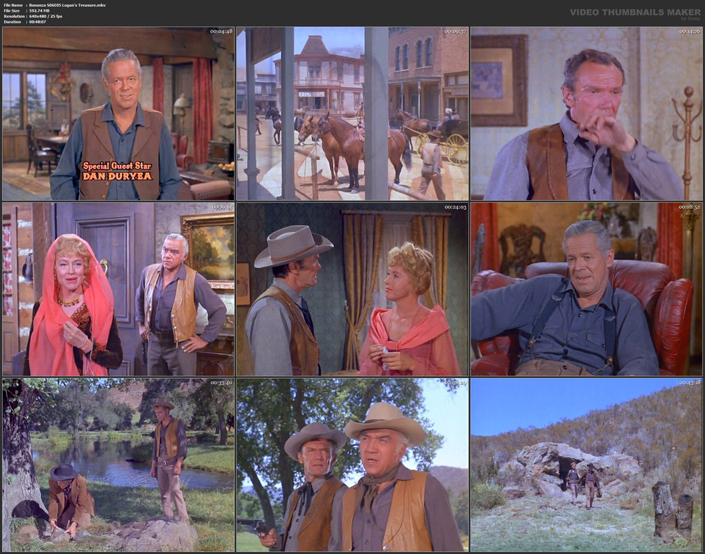 Bonanza S06E05 Logan's Treasure.mkv