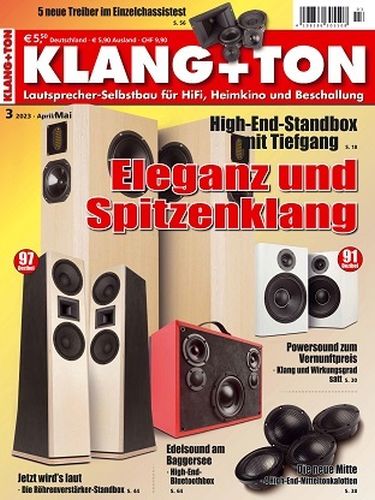 Cover: Klang und Ton Magazin No 03 April-Mai 2023
