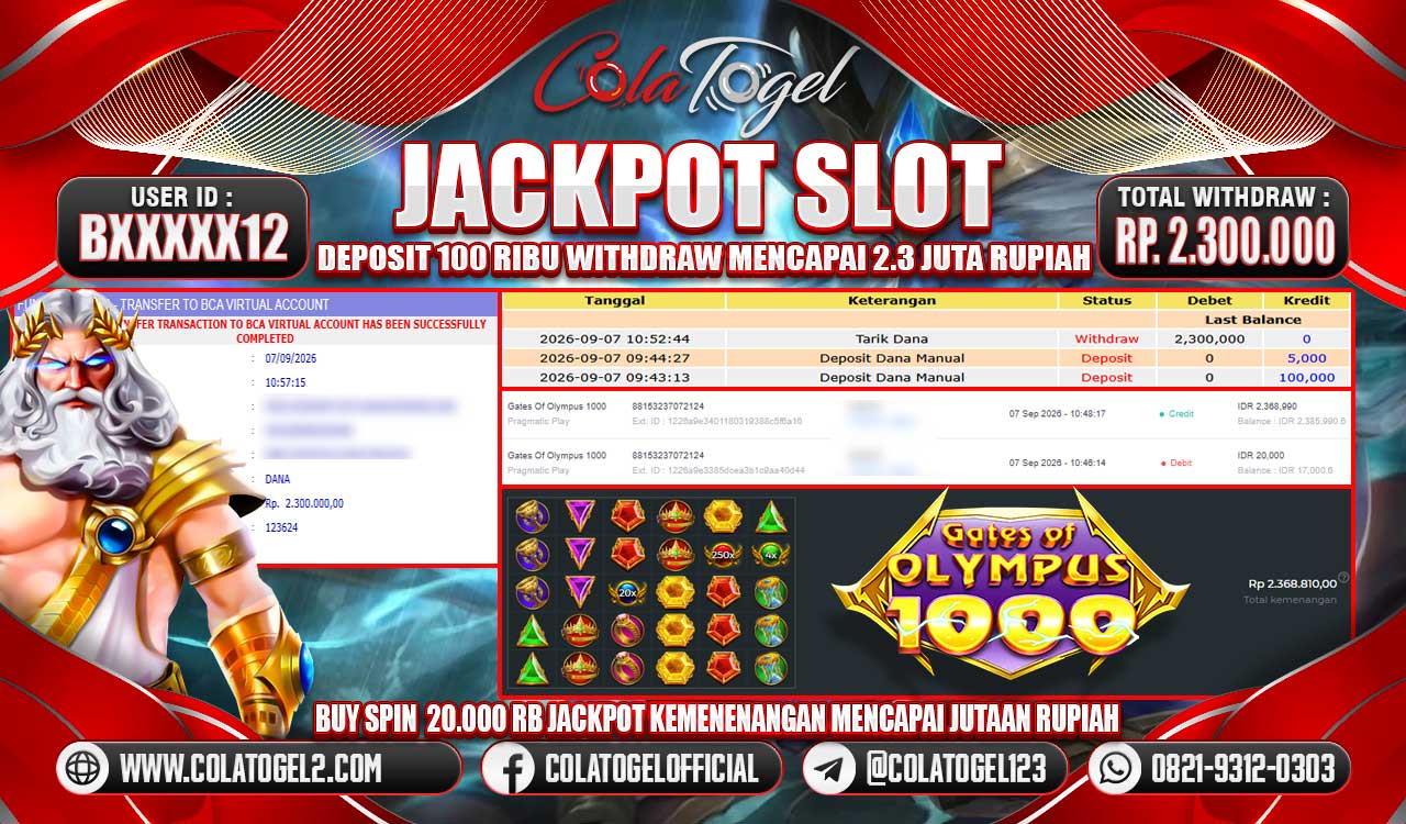 JACKPOT SLOT GACORR!!