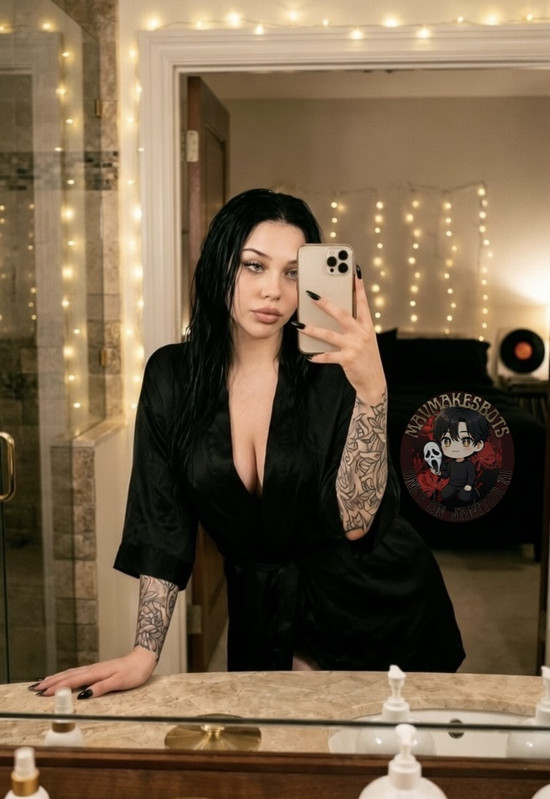 Fresh from the shower Raven