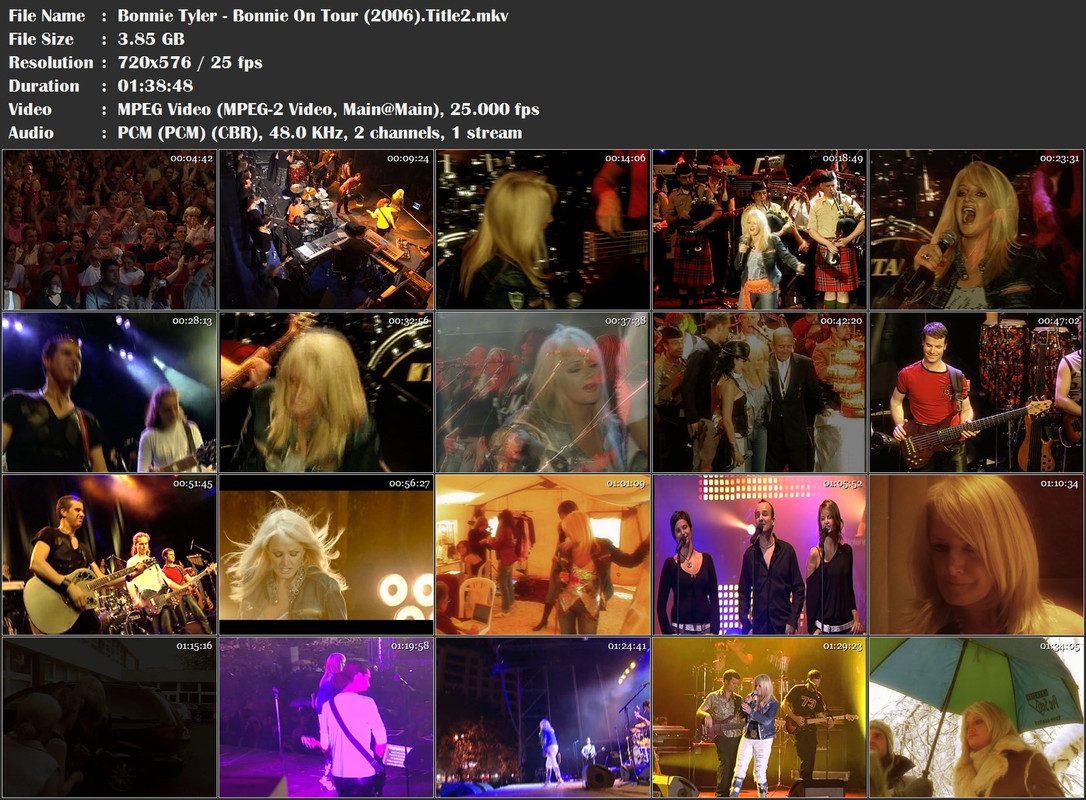Bonnie Tyler - Bonnie On Tour (2006)