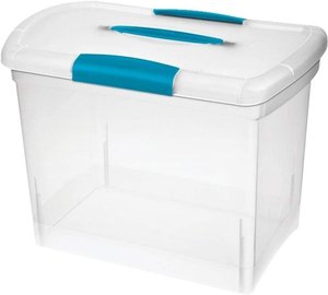 The clear bin we recommend