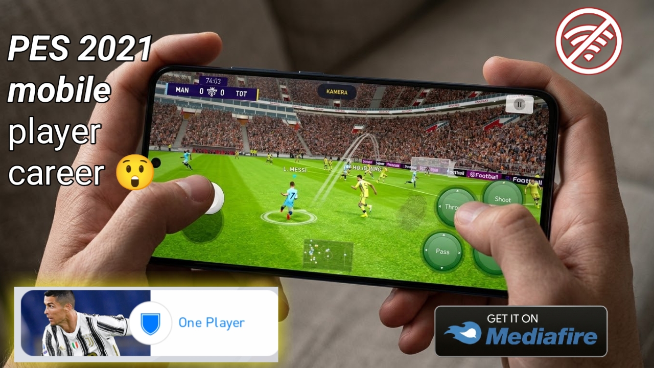 PES 2021 Mobile Offline Player Career Mode cover