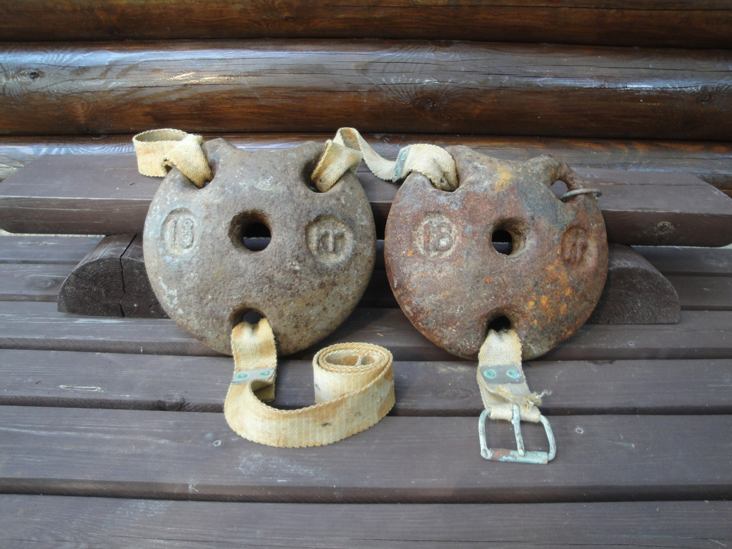 3. груз чугунный 18 кг