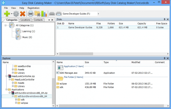 Easy Disk Catalog Maker 1.6.0