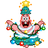patrick becoming a christmas tree