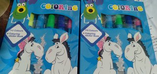 FIBRA COLORES X6 STICKERS COLORING