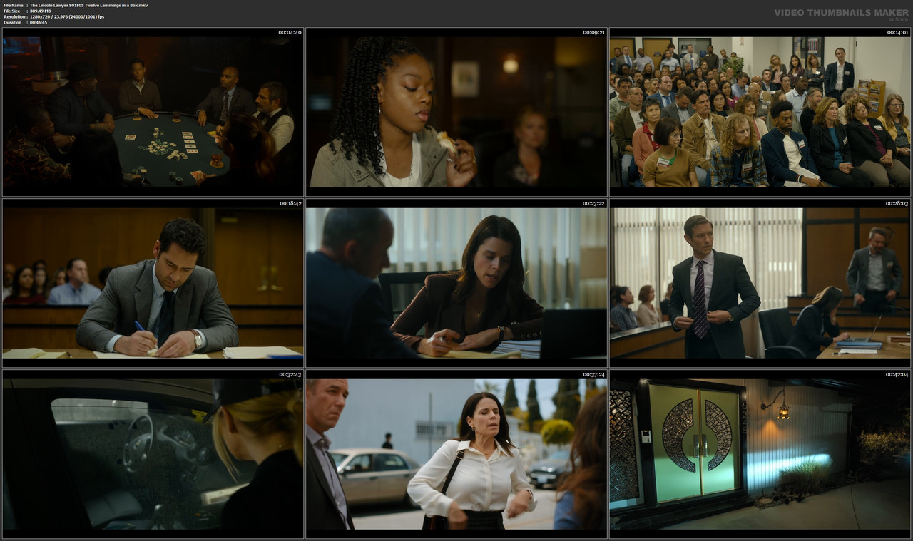 The Lincoln Lawyer S01E05 Twelve Lemmings in a Box.mkv