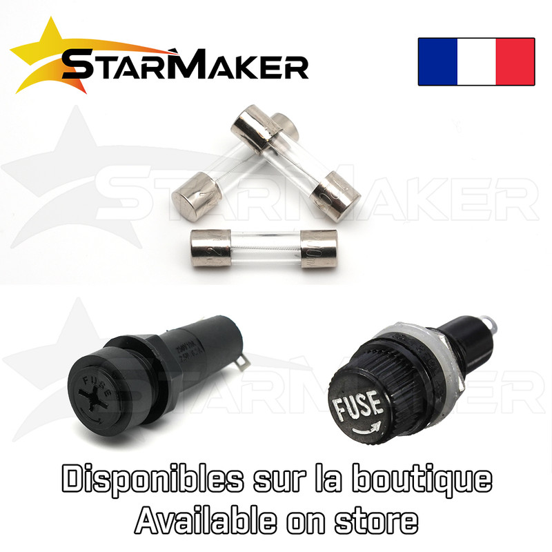 Fusible En Verre 5x20 Mm - 25A 250V Temporisé (Délai) - Neuf Sous Emballage