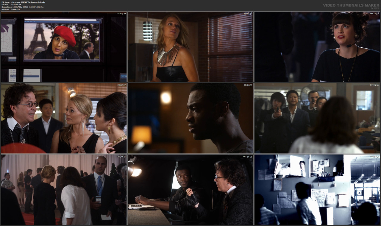 Leverage S02E10 The Runway Job.mkv