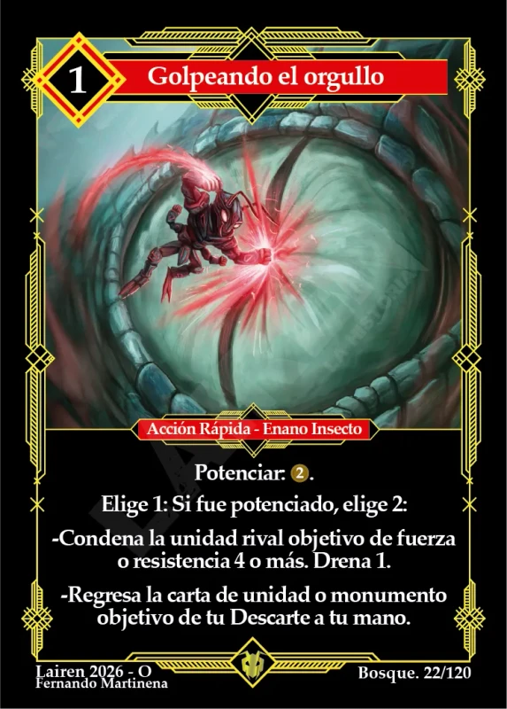 GOLPEANDO EL ORGULLO
