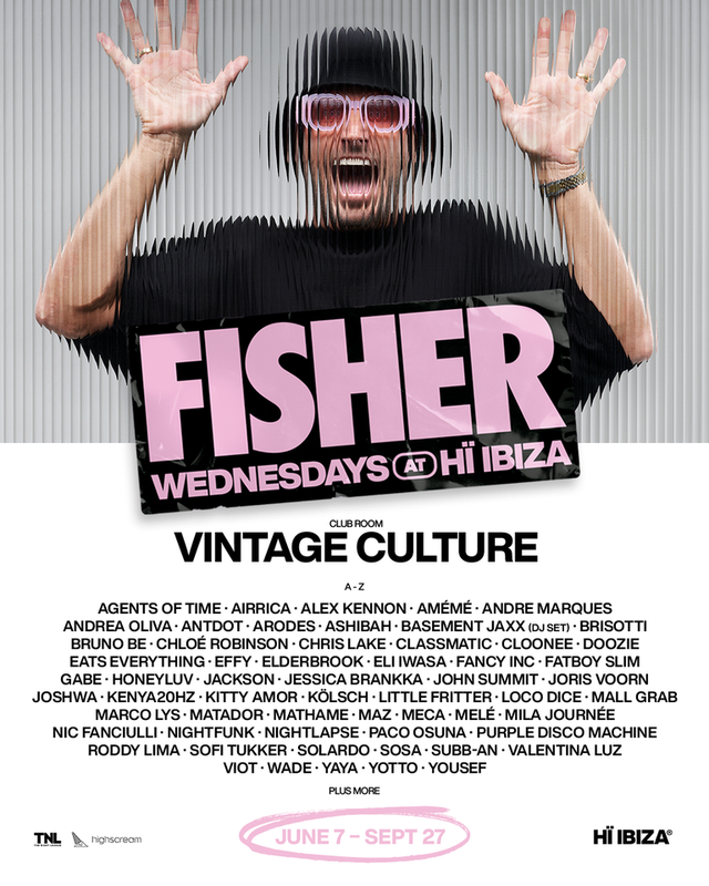 FISHER announces Hï Ibiza residency