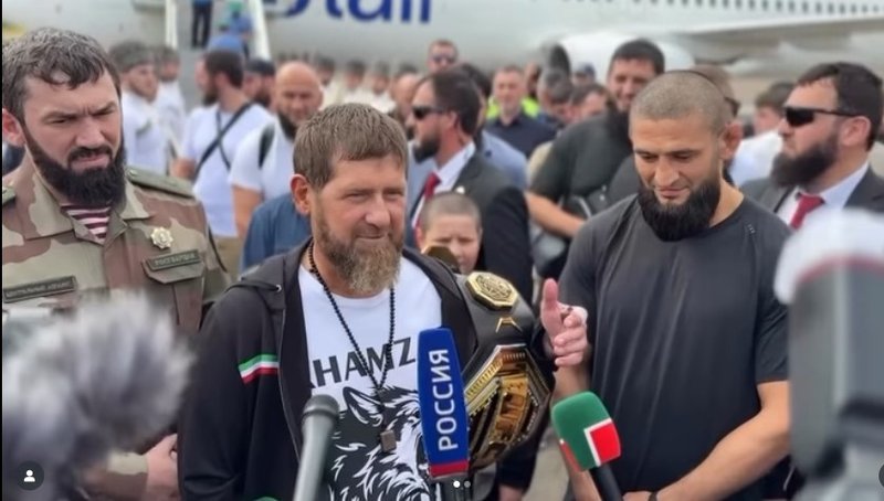 Хамзат Чимаев: Обещах на Рамзан Кадиров, че ще донеса пояса в Грозни