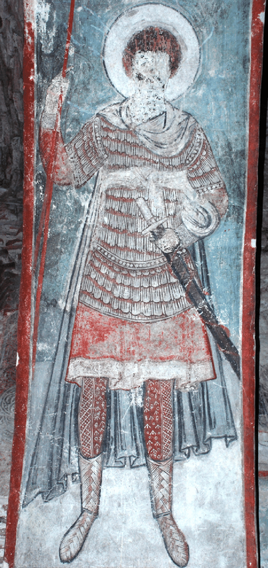 Warrior-Saint-of-Timotesubani-in-the-lamellar-with-the-protuberances-oriented-downward