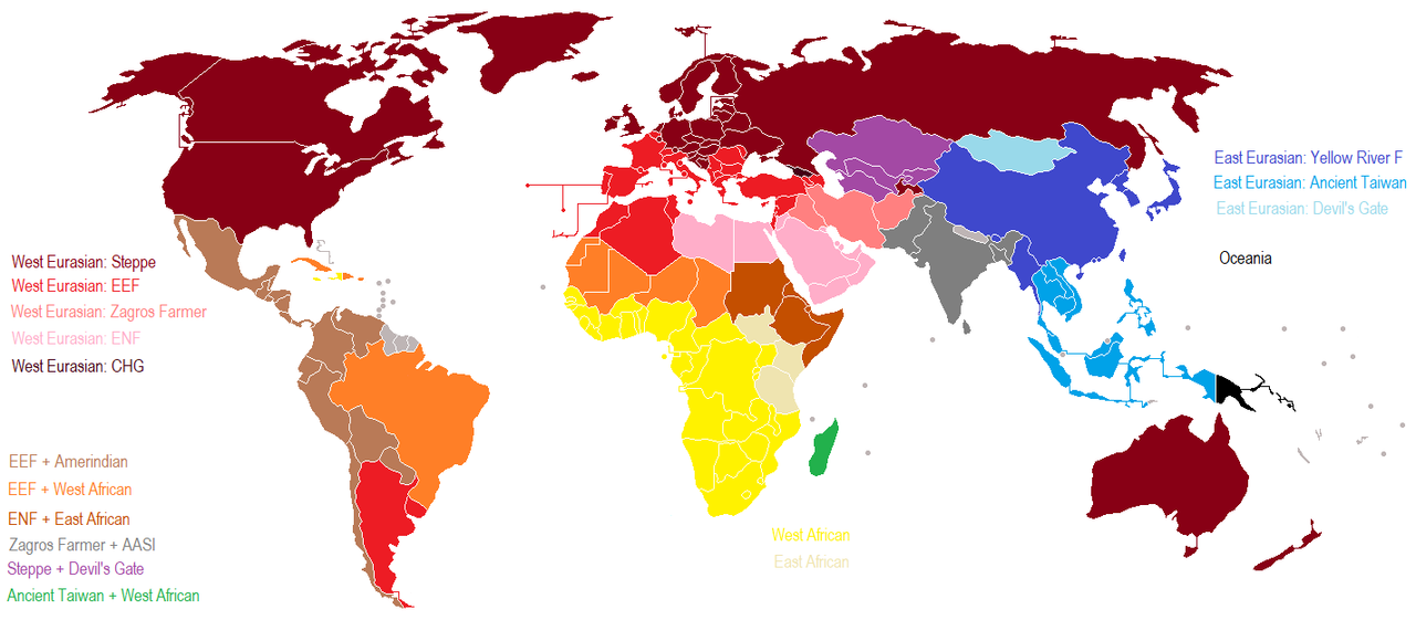 world map AnthroScape