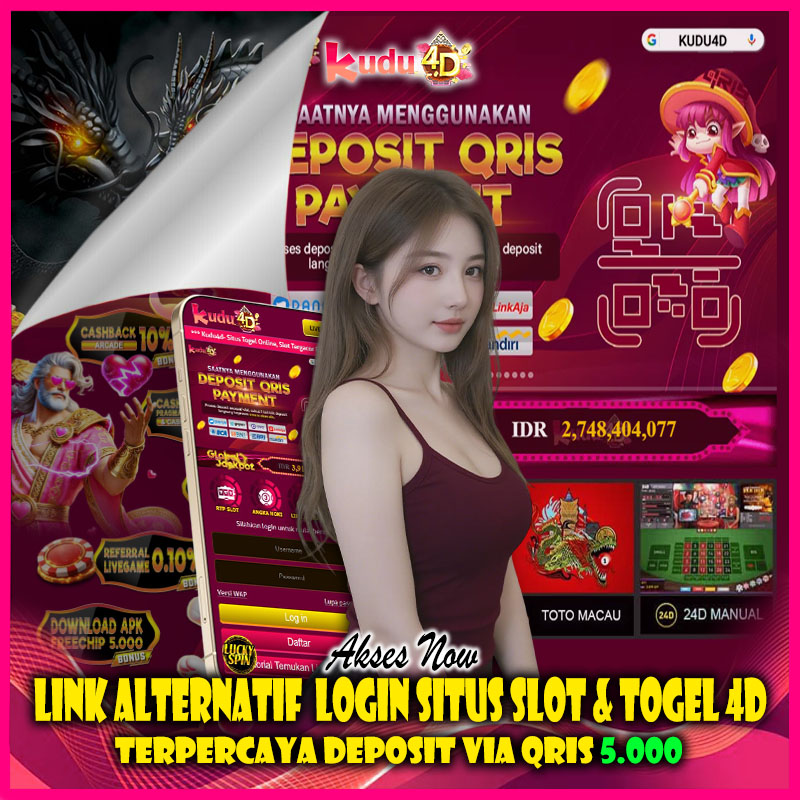 KUDU4D | Link Alternatif Login Situs Slot & Togel 4D Terpercaya Deposit Via Qris Tercepat