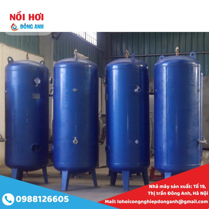 bình khí nén đứng 7000L