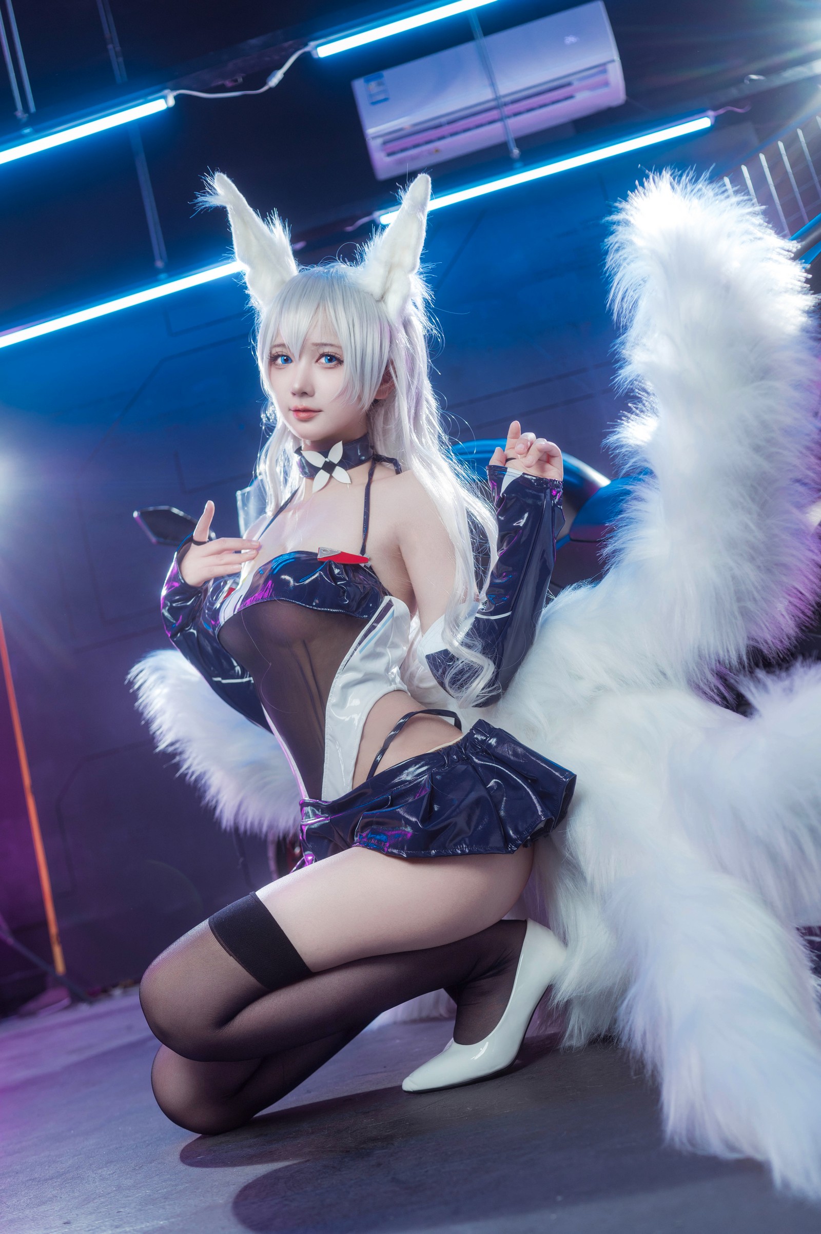 喜欢爱理吗写真套图：艾西Aiwest 碧蓝航线巴尔的摩&信浓赛车女郎COS（47P-199.7M）插图5