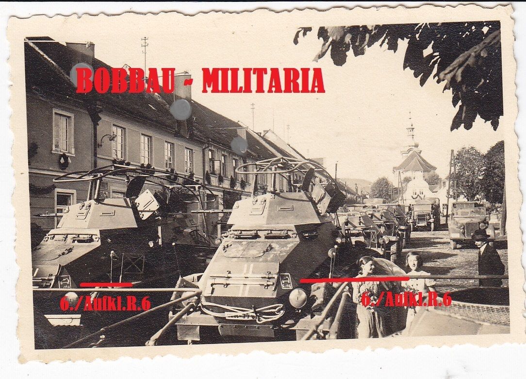 .6 Sd.Kfz.231 Funk Panzerspähwagen Sudetenland E