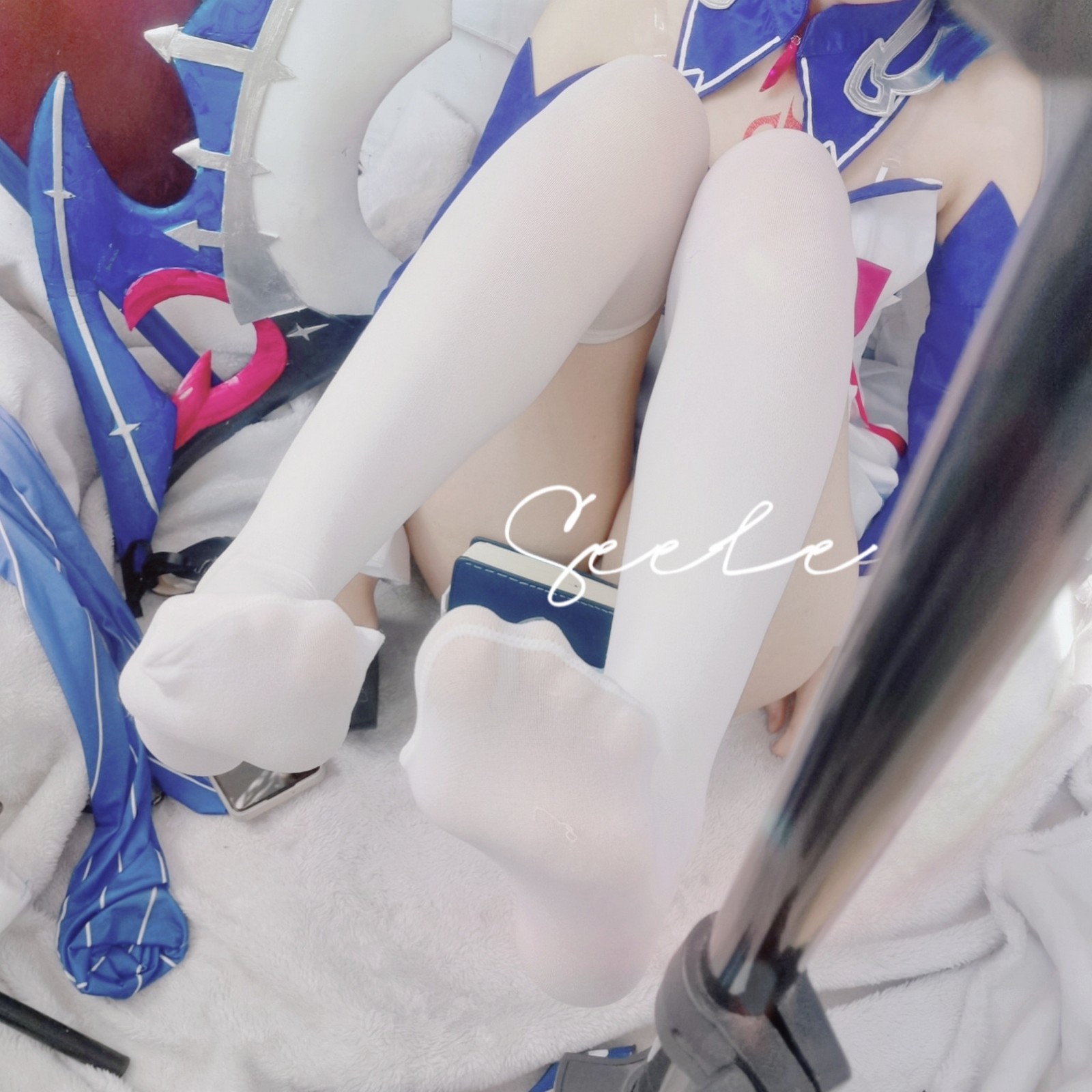 Seele麦麦希儿幻海梦蝶写真集｜梦幻蓝色系高清图集（168P-229.3M）插图9