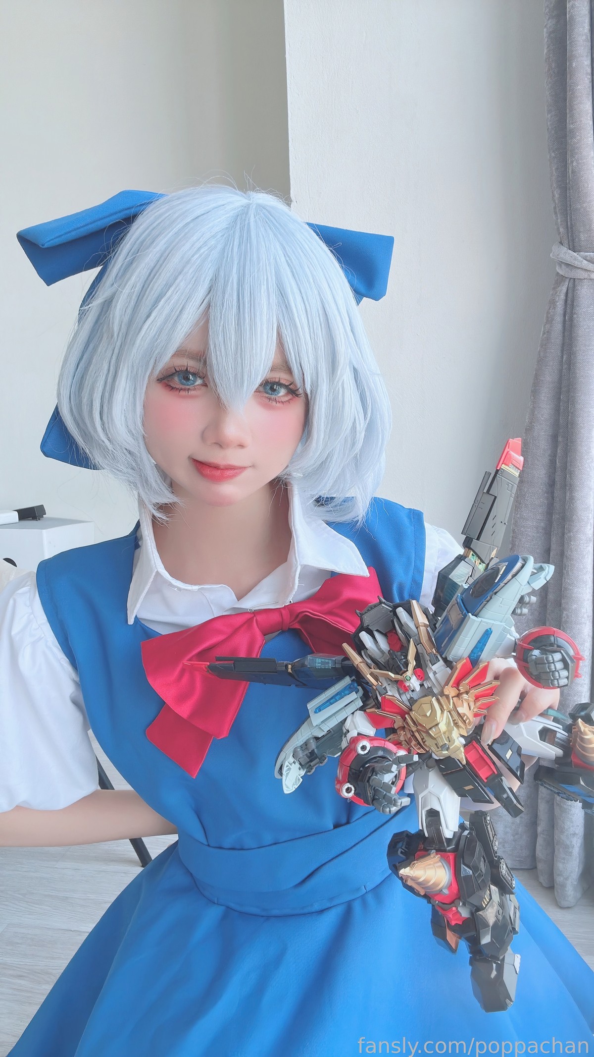 PoppaChan Cirno Cosplay (Touhou Project) – 30 Photos 182MB插图3