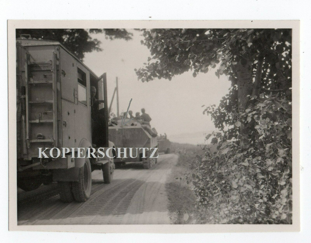 Endkampf Litauen 1944 Šakiai Schaken Technik Lkw Sdkfz Panzer Ta
