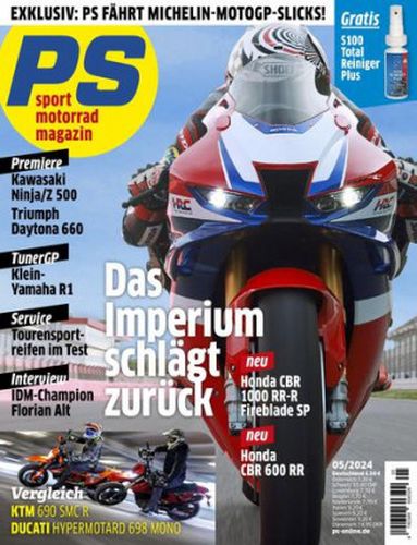 Cover: Ps Motorradmagazin No 05 Mai 2024